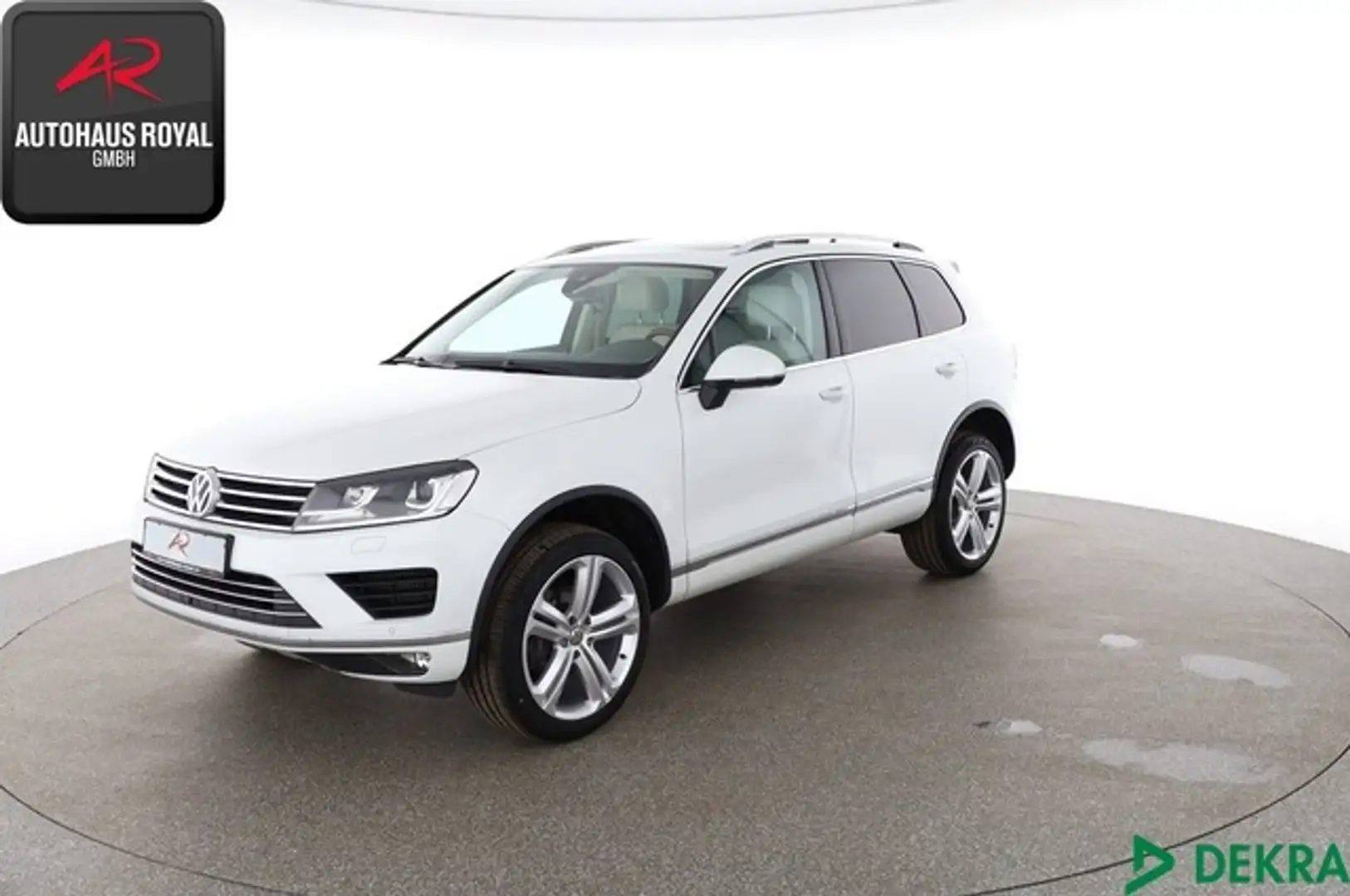 Volkswagen Touareg 3.0 TDI 4M R LINE 21Z. KEYLESS,LUFT,360 Blanc - 1