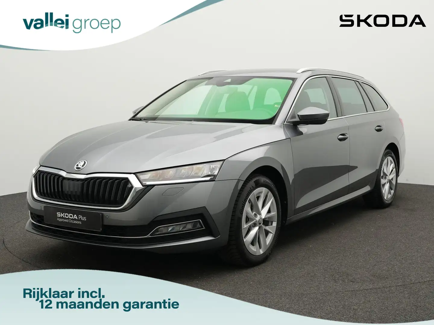 Skoda Octavia Combi 1.0 e-TSI 110 pk DSG Business Edition | Park Grijs - 1