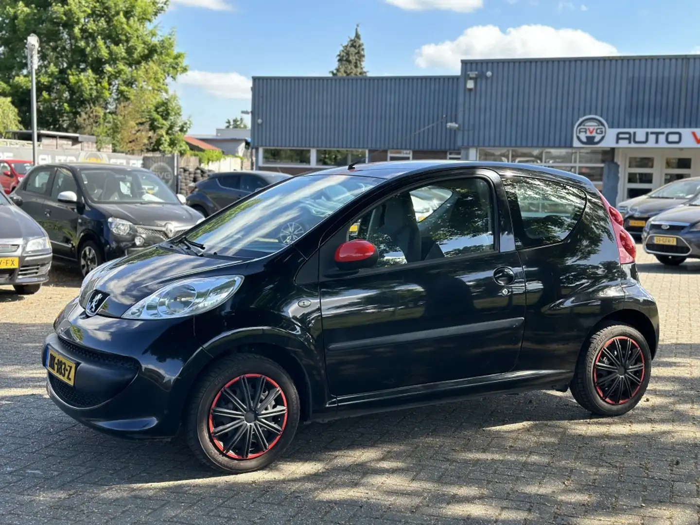 Peugeot 107 1.0-12V XS Street Racing*Airco*Elek.pak*CV*NW APK Noir - 2
