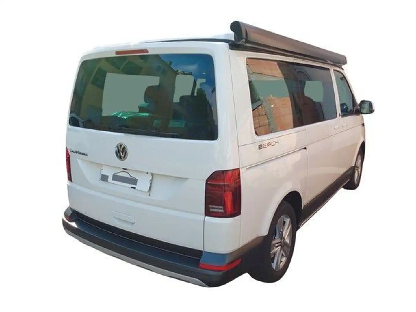 Volkswagen T6 California T6.1 CALIFORNIA BEACH/MarkiseE/AHZV/LED/4x4/NAVI Wit - 2