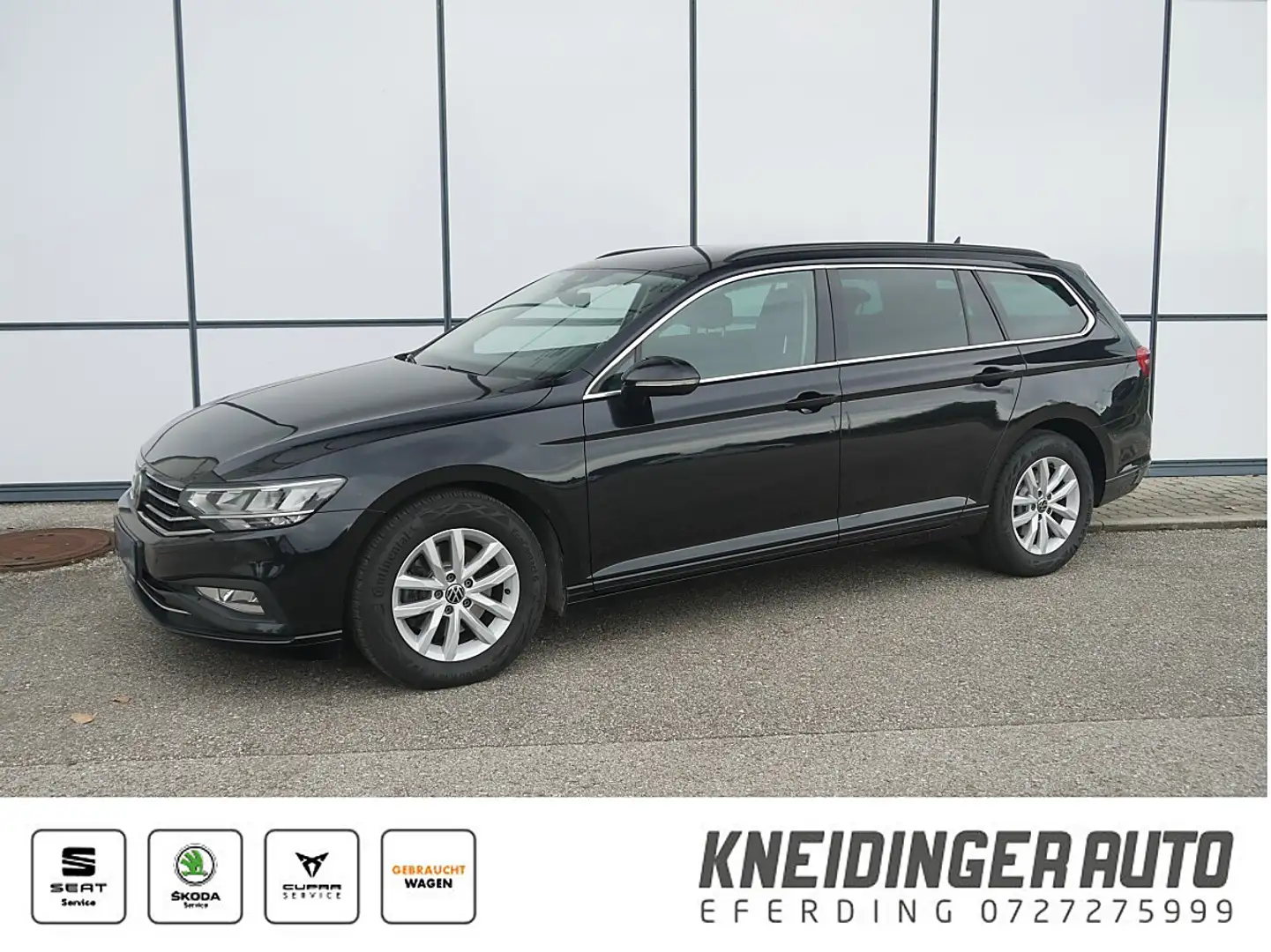 Volkswagen Passat Variant Business 2,0 SCR TDI DSG, AHK, Matrix-LED, Appl... Schwarz - 1