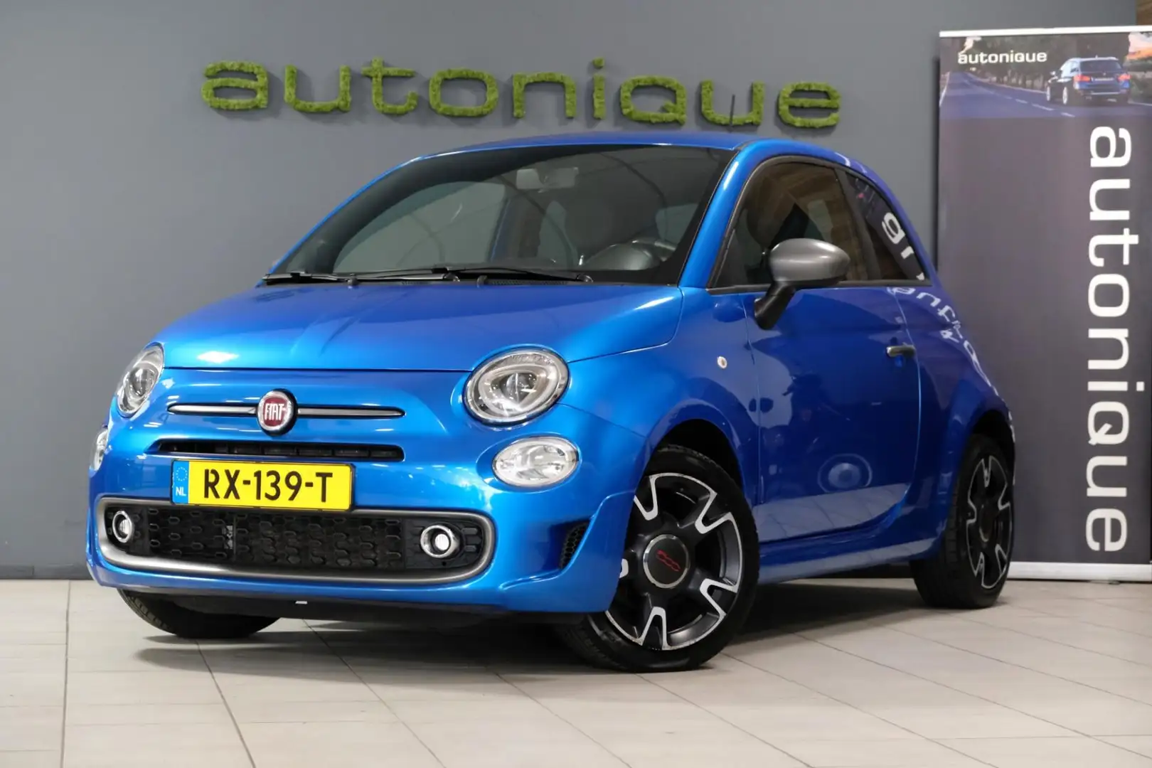 Fiat 500 1.2 S Sport leder/cruise/ecc Azul - 1