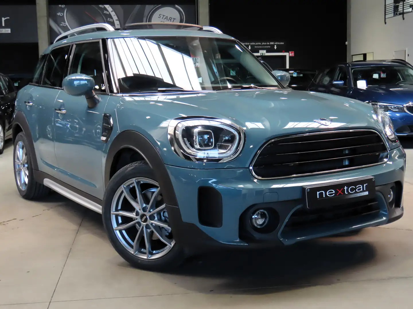 MINI One D Countryman 1.5d *LED-NAVI-TOIT PANO-PARKING-CARPLAY* Verde - 2