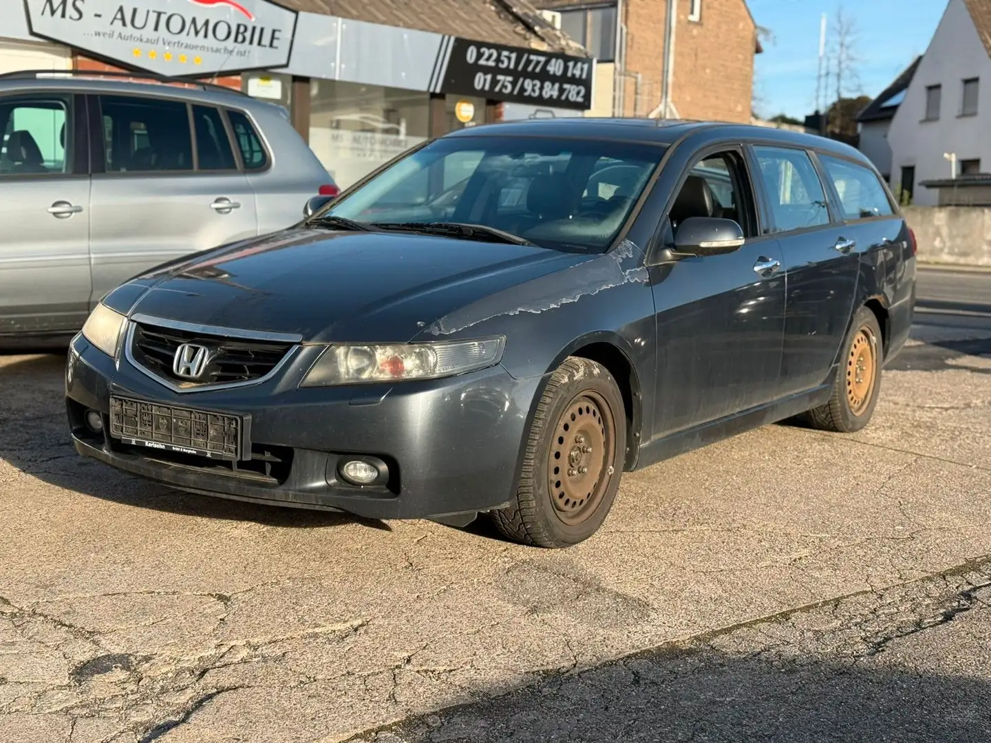 Honda Accord Tourer 2.4 Executive*AUTOMATIK*KLIMA* Grijs - 1