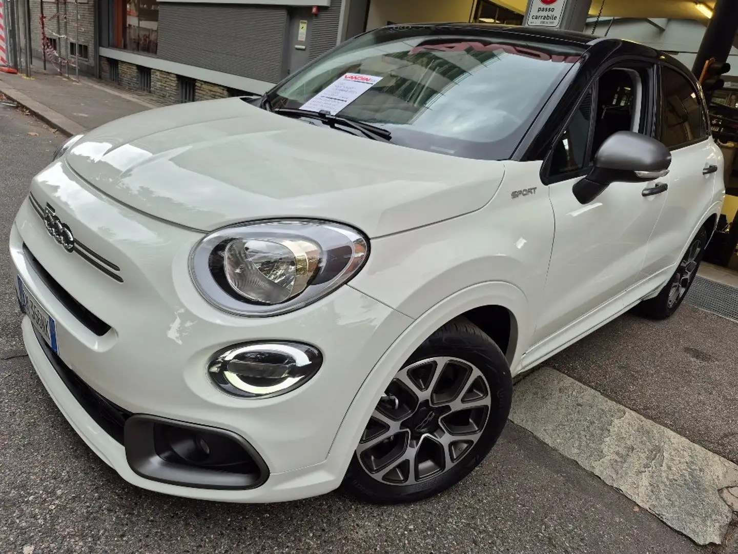 Fiat 500X 1.5 TURBO-HYBRID 130CV DCT, "SPORT", SOLO 6.000KM! Wit - 1