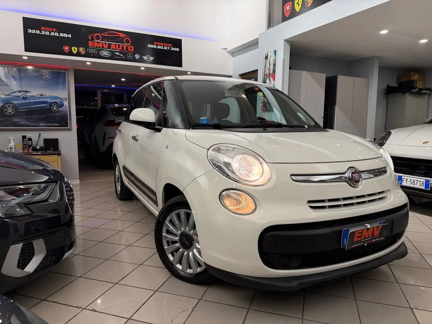 Fiat 500L 500L 1.4 95 CV Lounge Blanc - 1