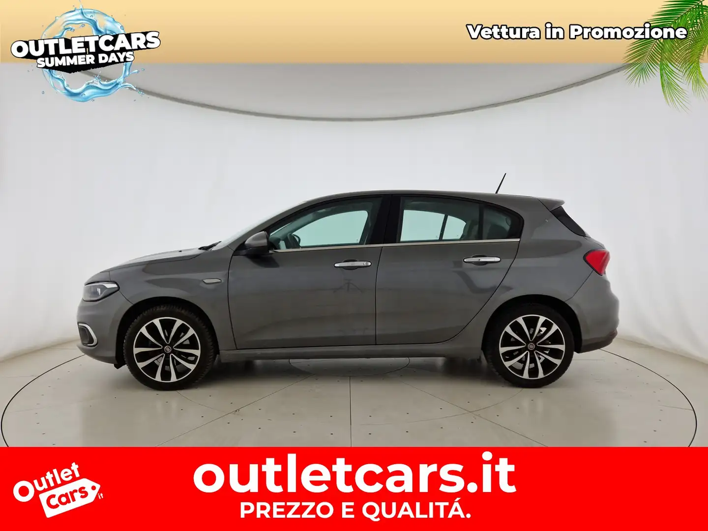 Fiat Tipo 5p 1.6 mjt business s&s 120cv dct Argento - 2