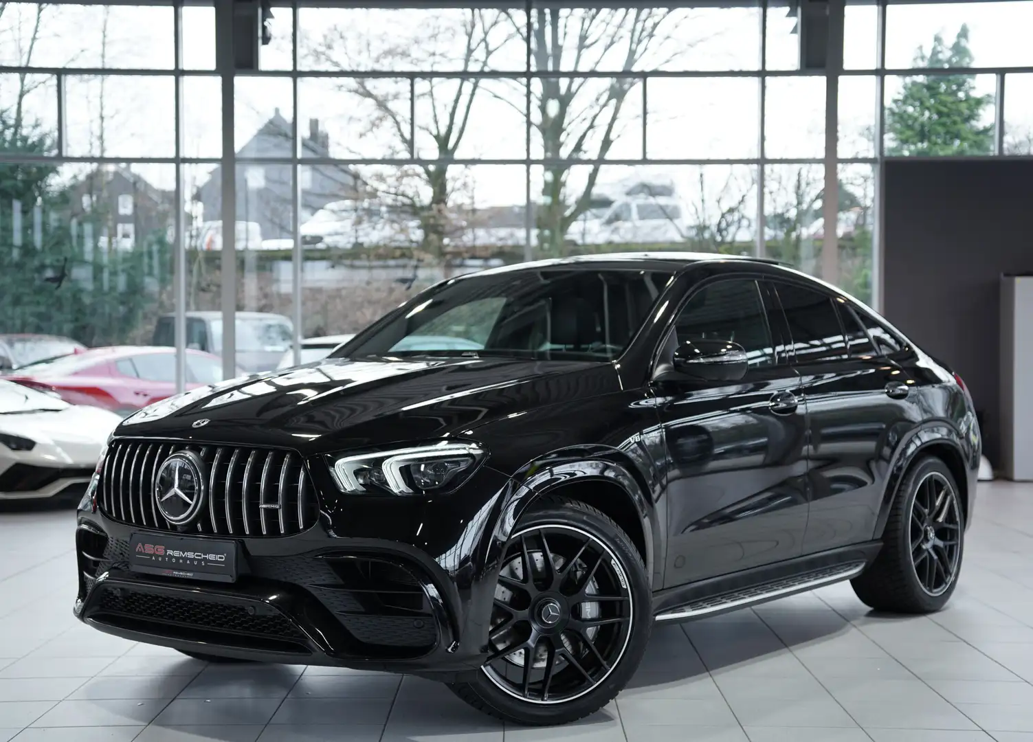 Mercedes-Benz GLE 63 AMG 4M+ Coupé *1.H *Perf-AGA *Pano *H-UP Schwarz - 1