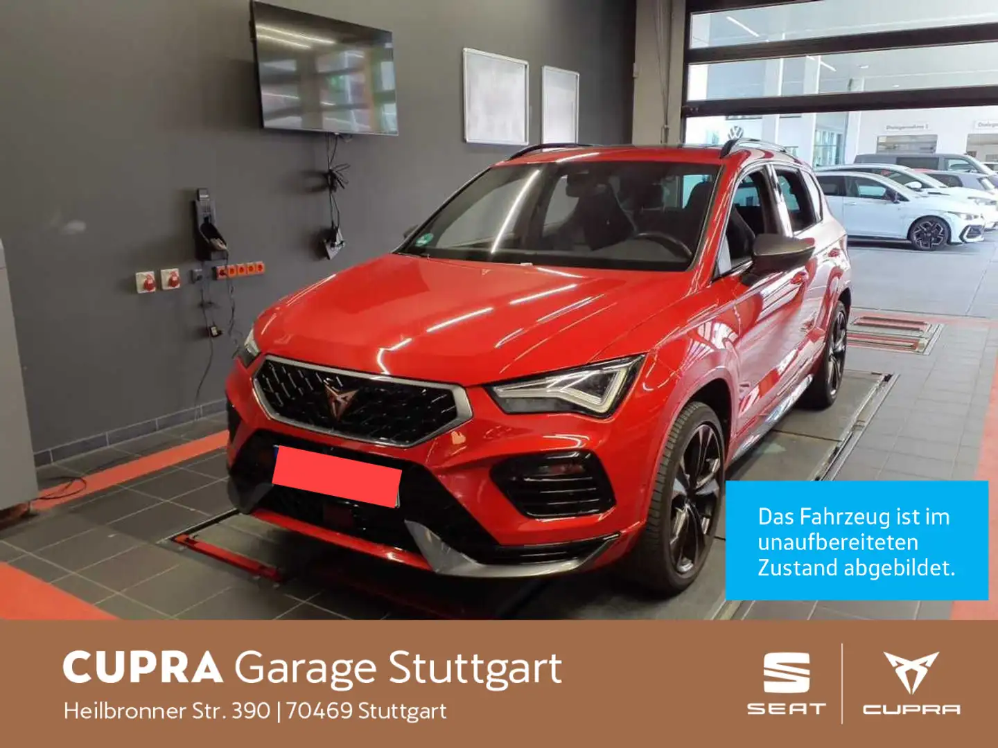 CUPRA Ateca 2.0 TSI 4Drive DSG 221 kW Rot - 1
