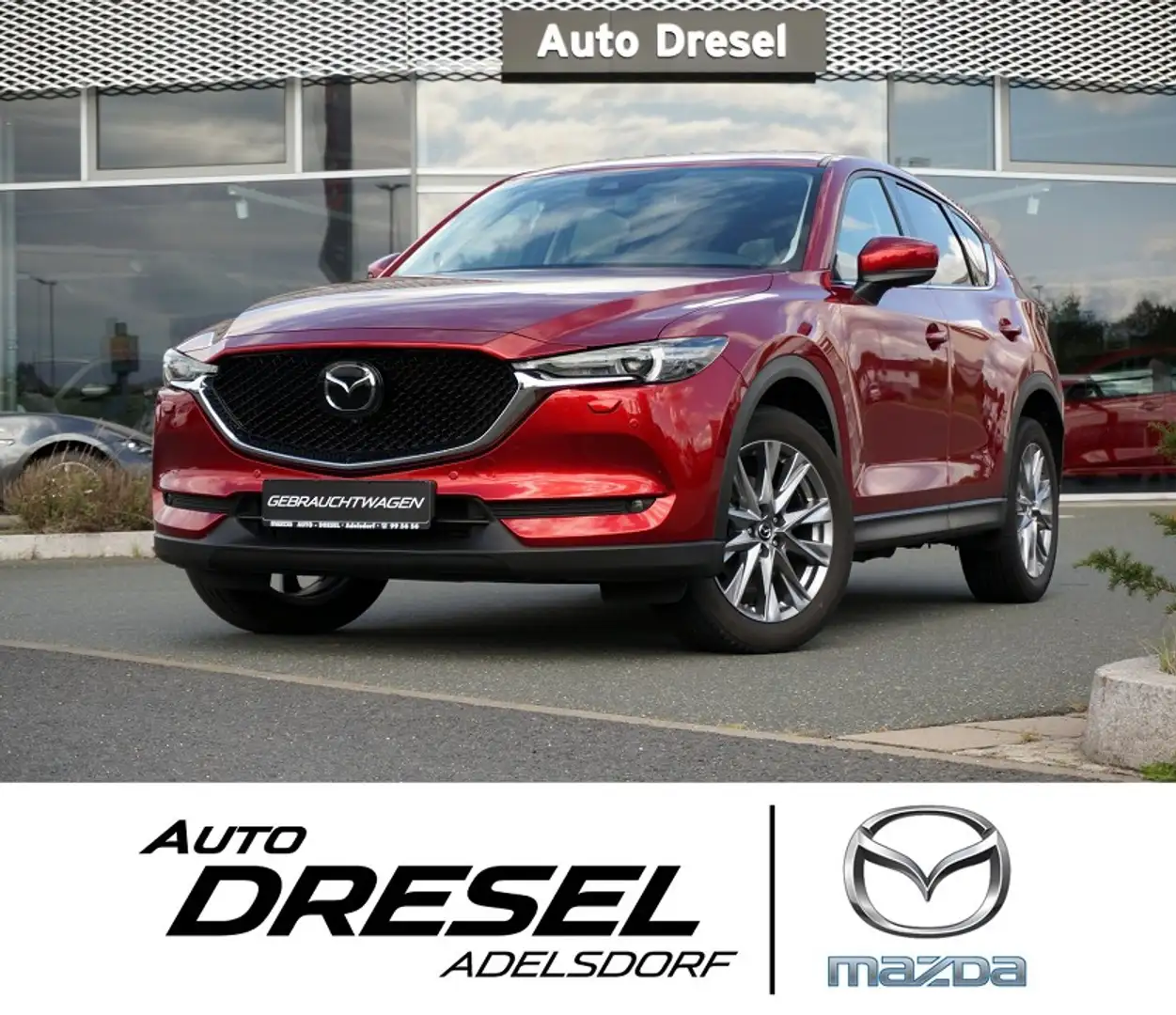 Mazda CX-5 SportsLine | Skyactiv-D 184 Allrad Automatik | Led Rouge - 1