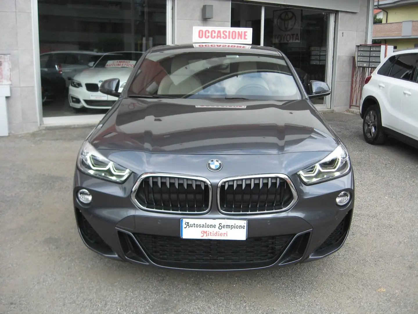 BMW X2 M xDrive 2.0d  Msport AUTOMATIC+PELLE SOLO KM 49.500 Gris - 2