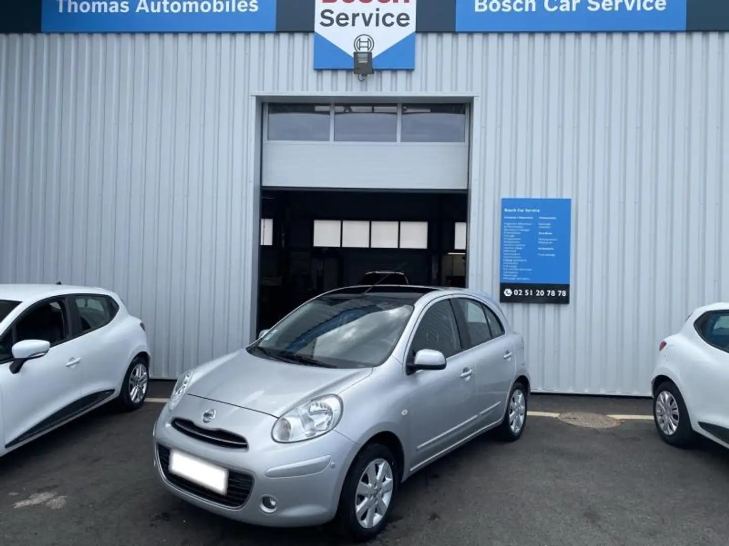 Nissan Micra 1.2 80ch Connect Edition Gris - 1