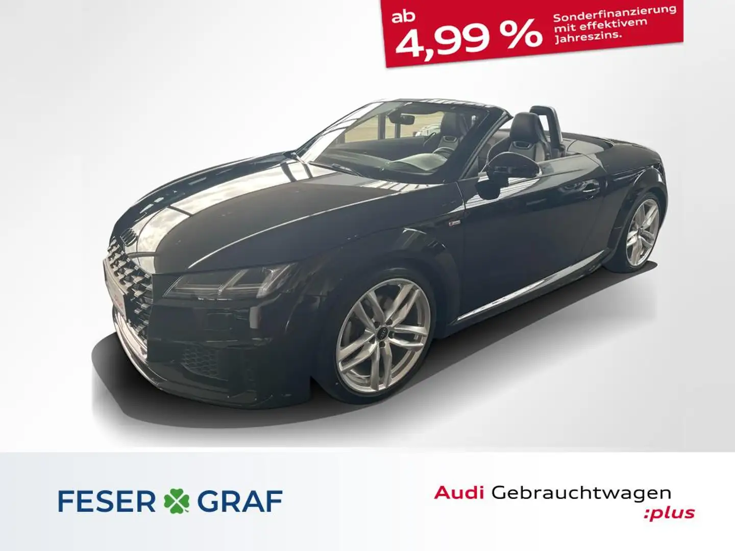 Audi TT Roadster 40 TFSI 3xS-line Stronic,Matrix,Navi+,19" Schwarz - 1