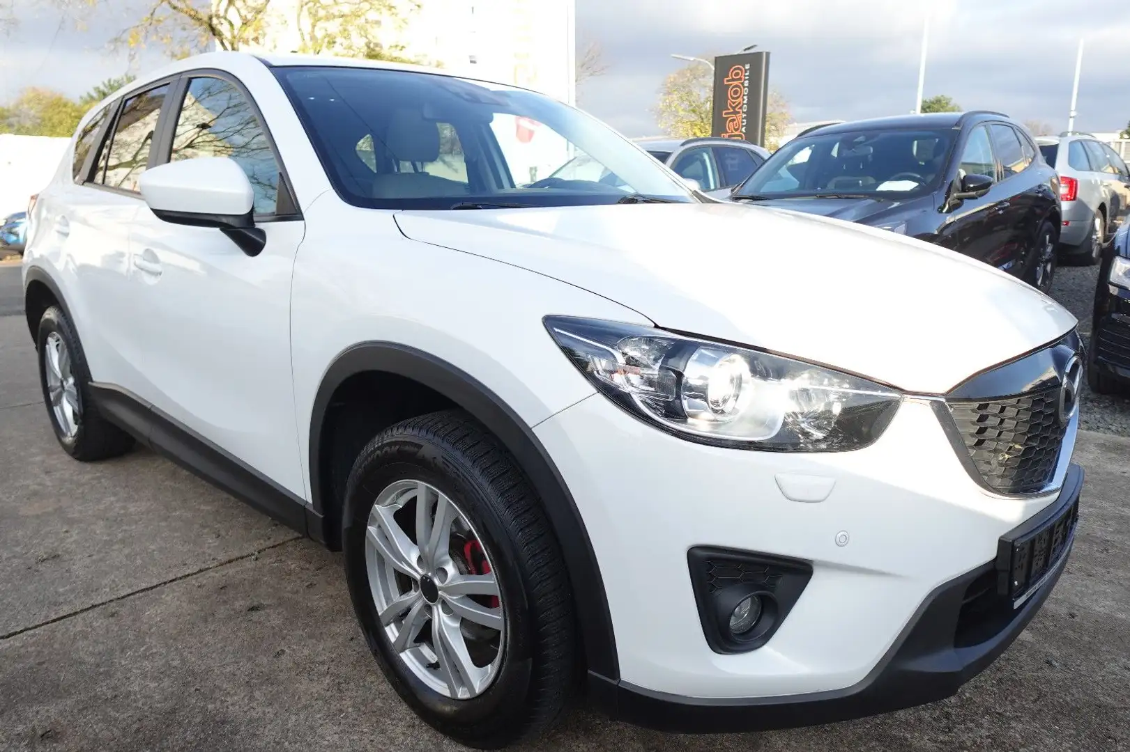 Mazda CX-5 Sports-Line AWD+PDC+LEDER+AUTOMATIK+KAMERA+ Blanc - 1