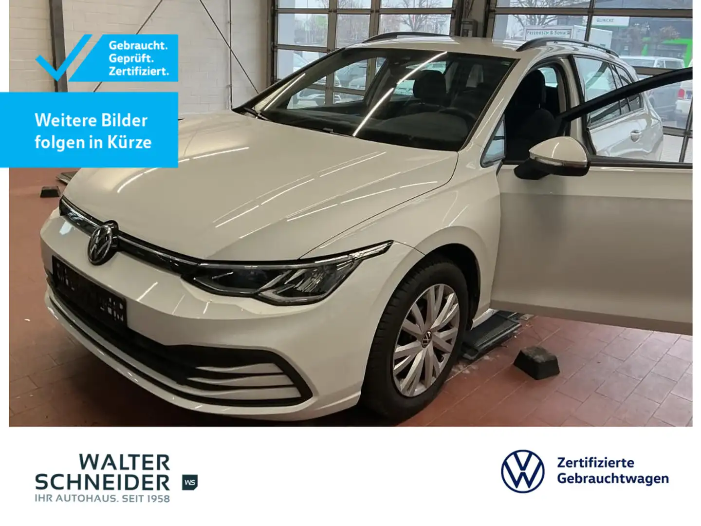 Volkswagen Golf Variant 1.0 TSI Life LED ACC SHZ Weiß - 1