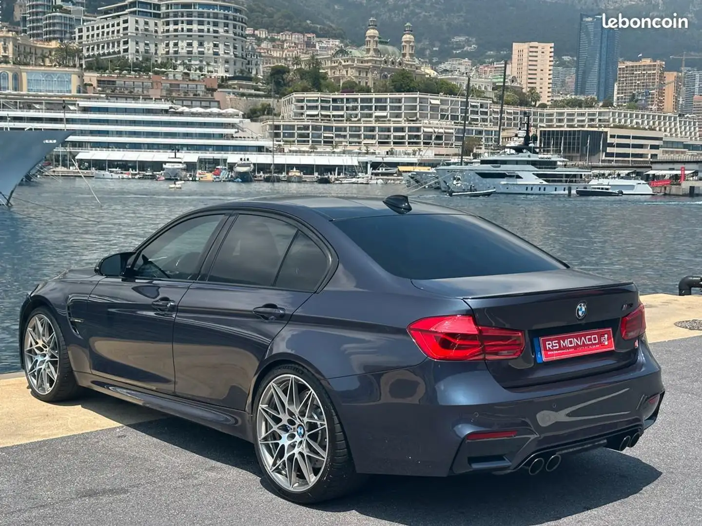 BMW M3 serie 3 (f80) 30 jahre 450 m dkg7 Bleu - 2