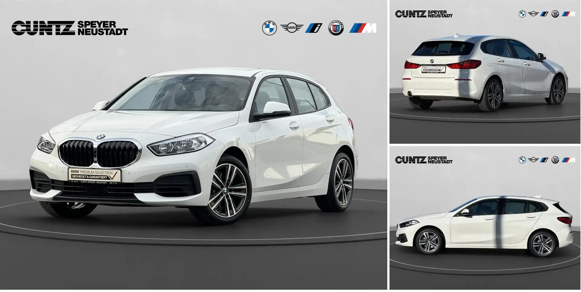 BMW 118 i Advantage PDC Sitzheizung Lordose Klimaauto. Blanc - 1