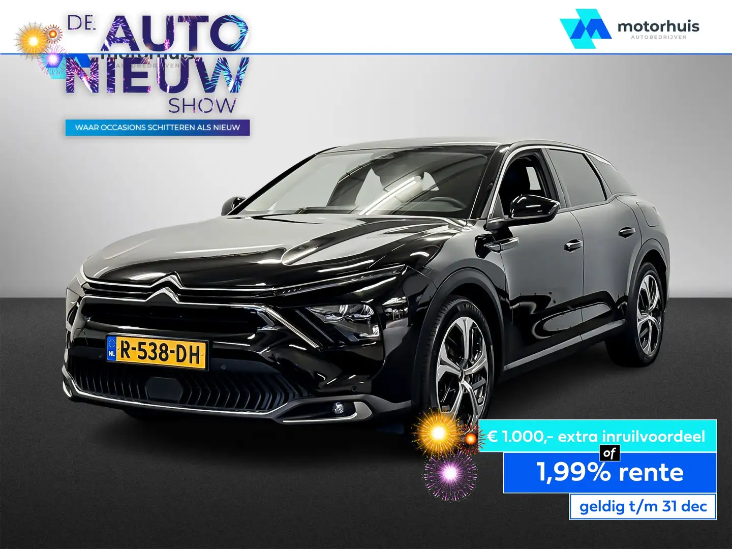 Citroen C5 X 1.6 HYBRID 225PK PHEV FEEL NAVI TEL PDC CAMERA LED Negro - 1