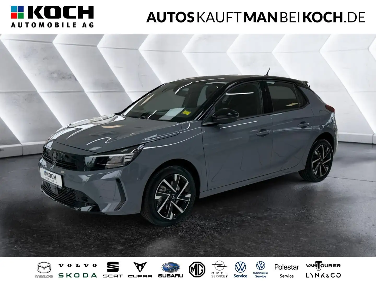 Opel Corsa GS 1.2 Hybrid Automatik LED NAVI SHZ LHZ KAM Grijs - 1