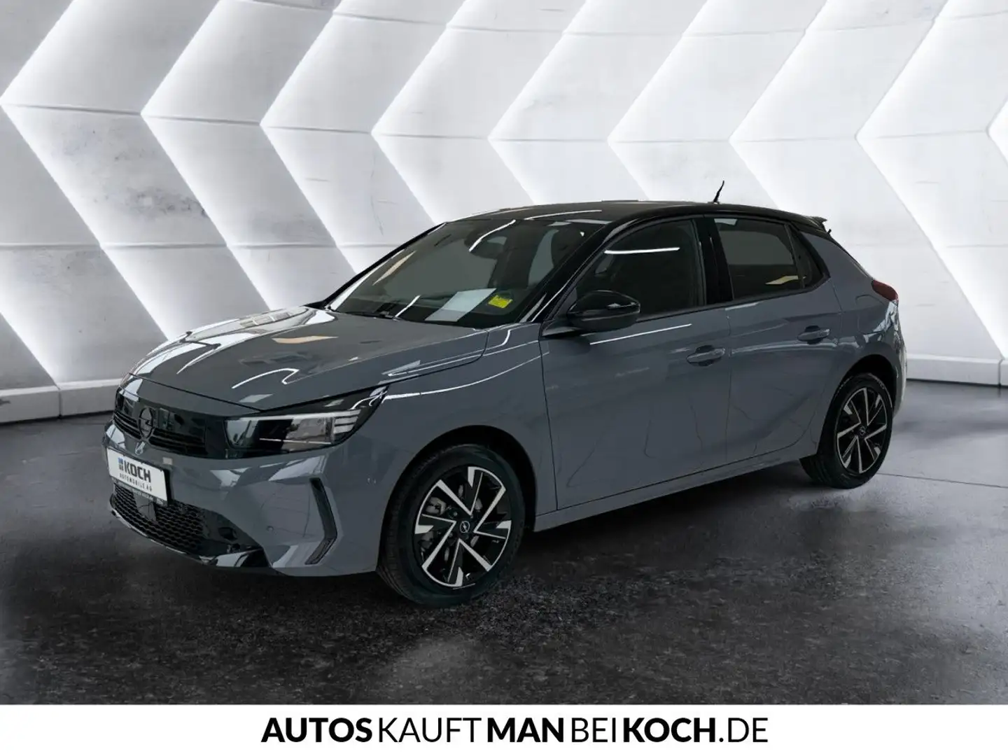 Opel Corsa GS 1.2 Hybrid Automatik LED NAVI SHZ LHZ KAM Grijs - 2