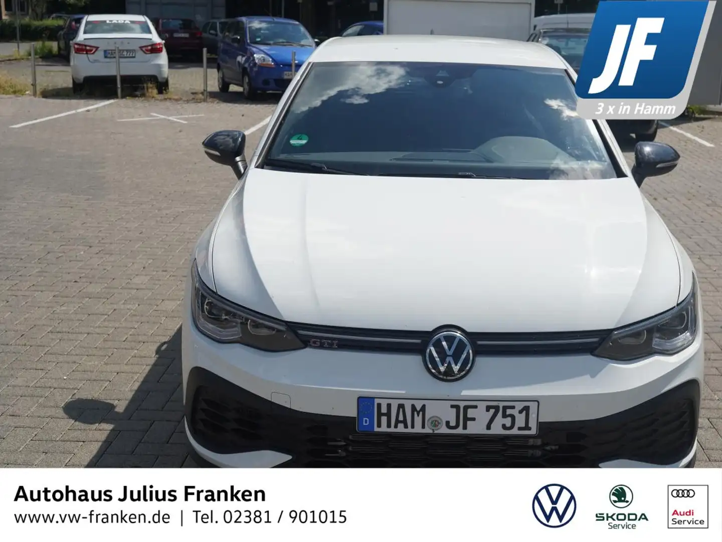 Volkswagen Golf GTI Clubsport Black St DSG Perf Kamera 19Z Weiß - 1