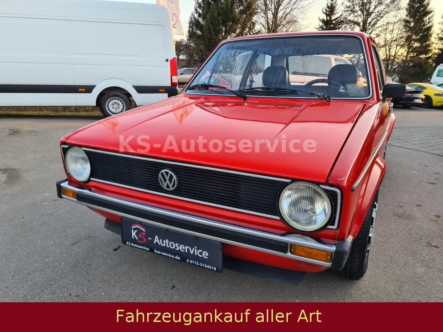 Volkswagen Golf I  *1.Hand/orig.114.000Km* Rot - 2