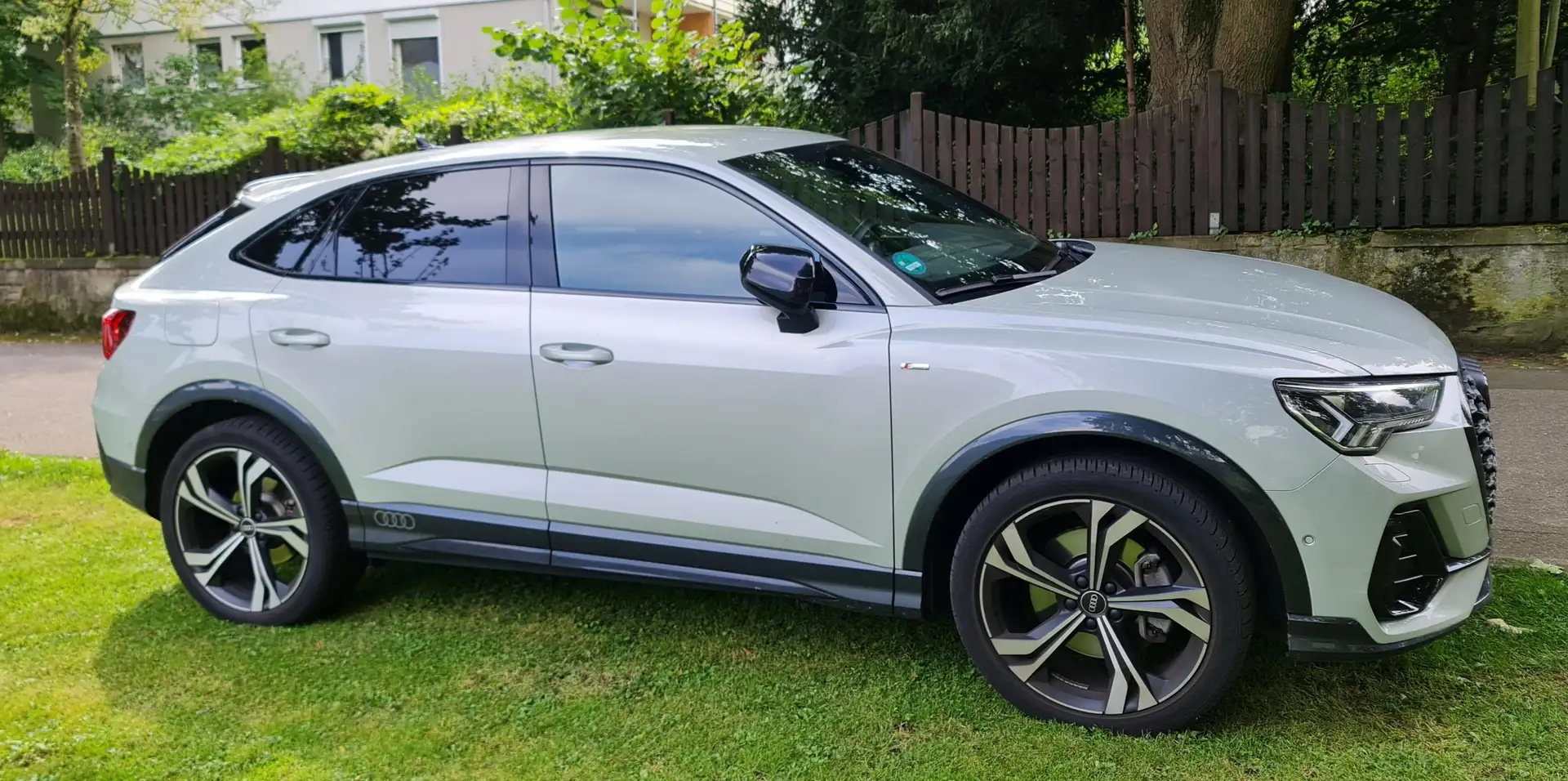 Audi Q3 Q3 40 TDI quattro S tronic S line Silber - 1