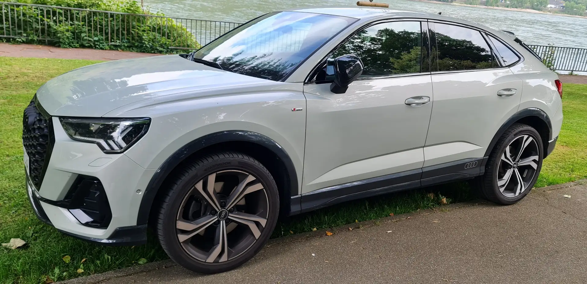 Audi Q3 Q3 40 TDI quattro S tronic S line Silber - 2