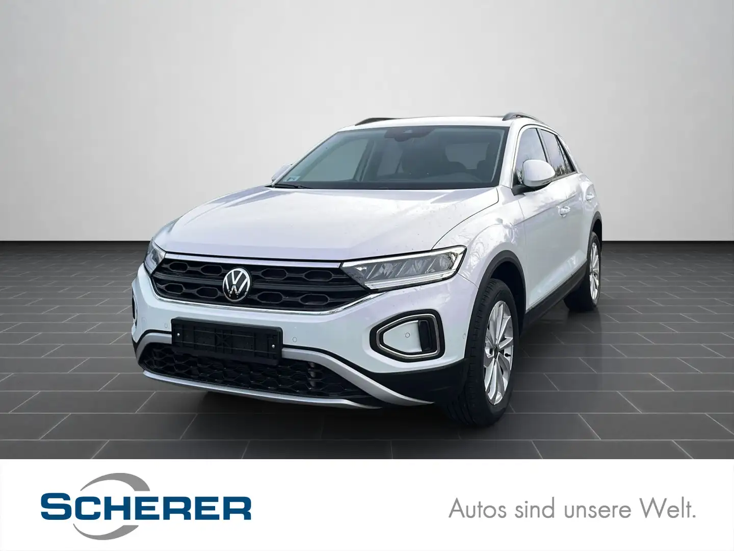 Volkswagen T-Roc 1.5 TSI DSG Life LED+ACC+Kamera+Navi+App+C Weiß - 1