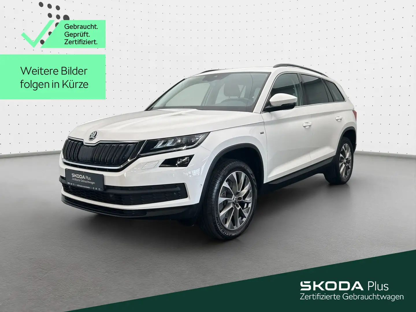 Skoda Kodiaq Clever 2.0 TDI 147kW*DSG*PANO*AHK*KAM*STD Bianco - 1