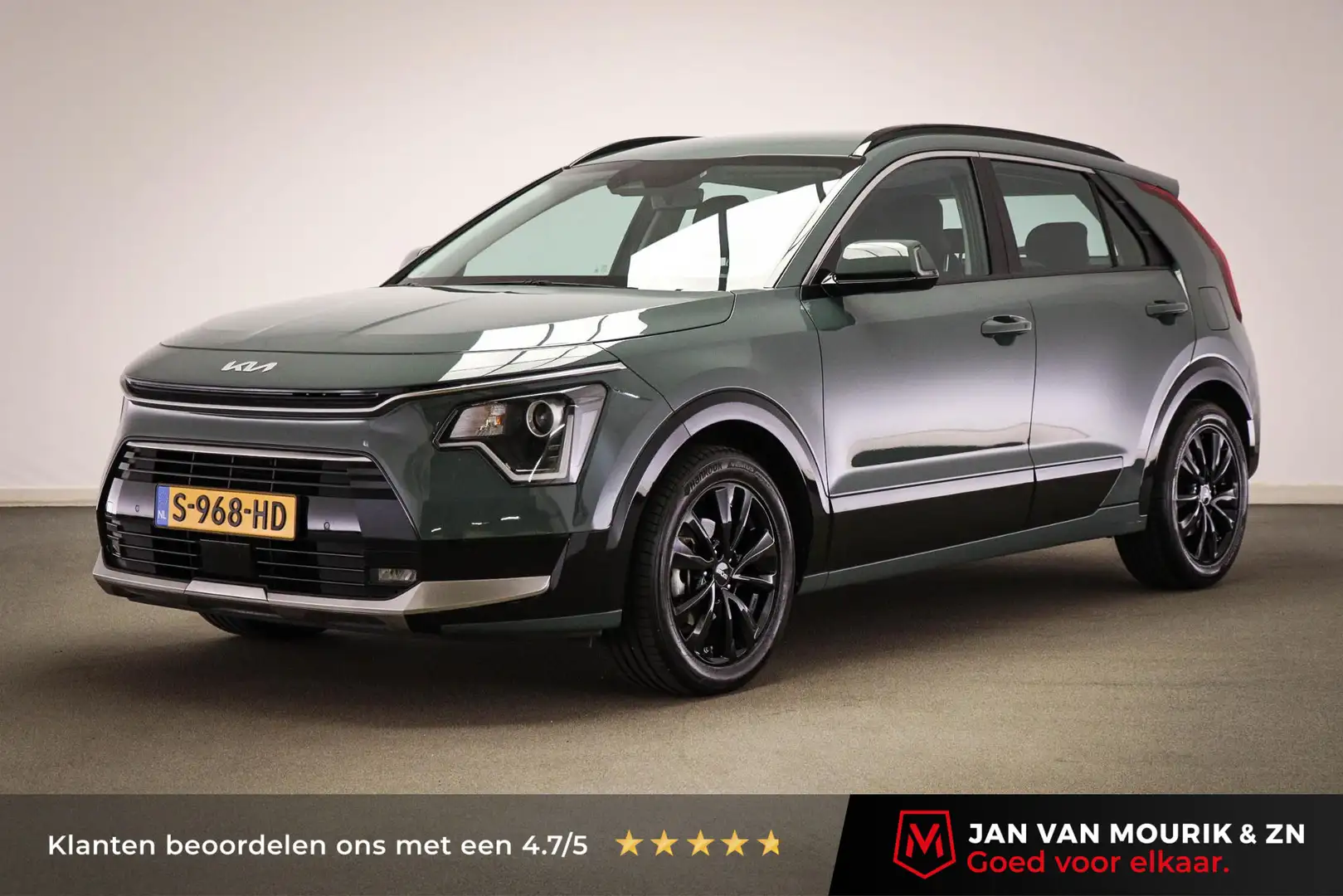Kia Niro 1.6 GDi Hybrid DynamicLine | DAB | APPLE | CAMERA Zielony - 1