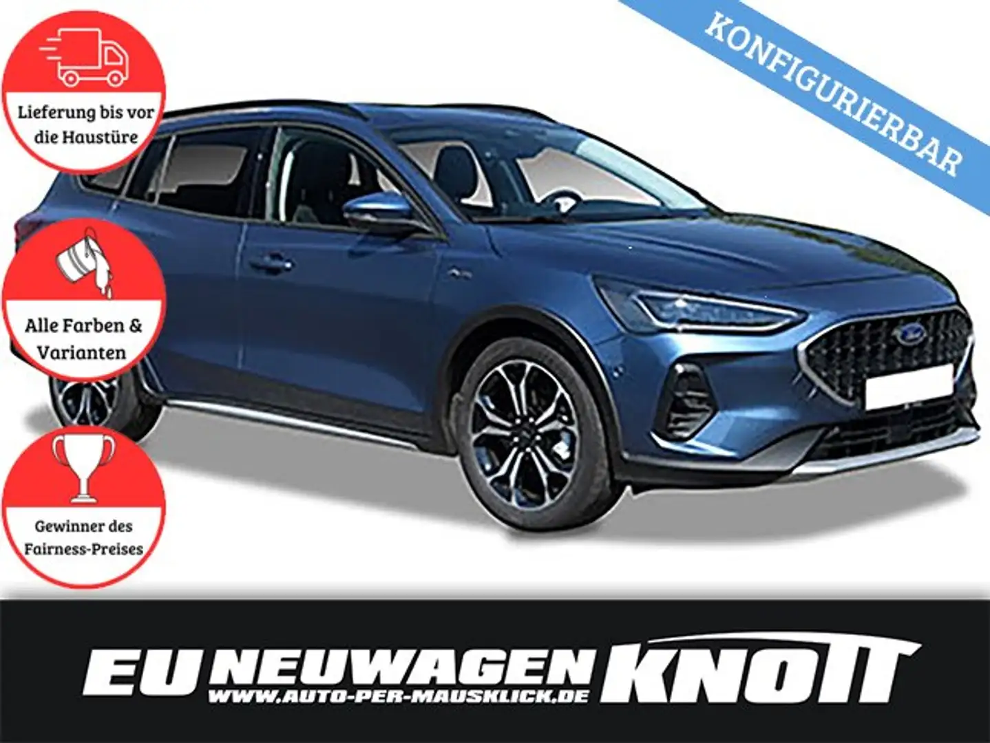 Ford Focus Ford Focus Kombi 1,0 EcoBoost 125PS LED ,PDC, Navi - 1