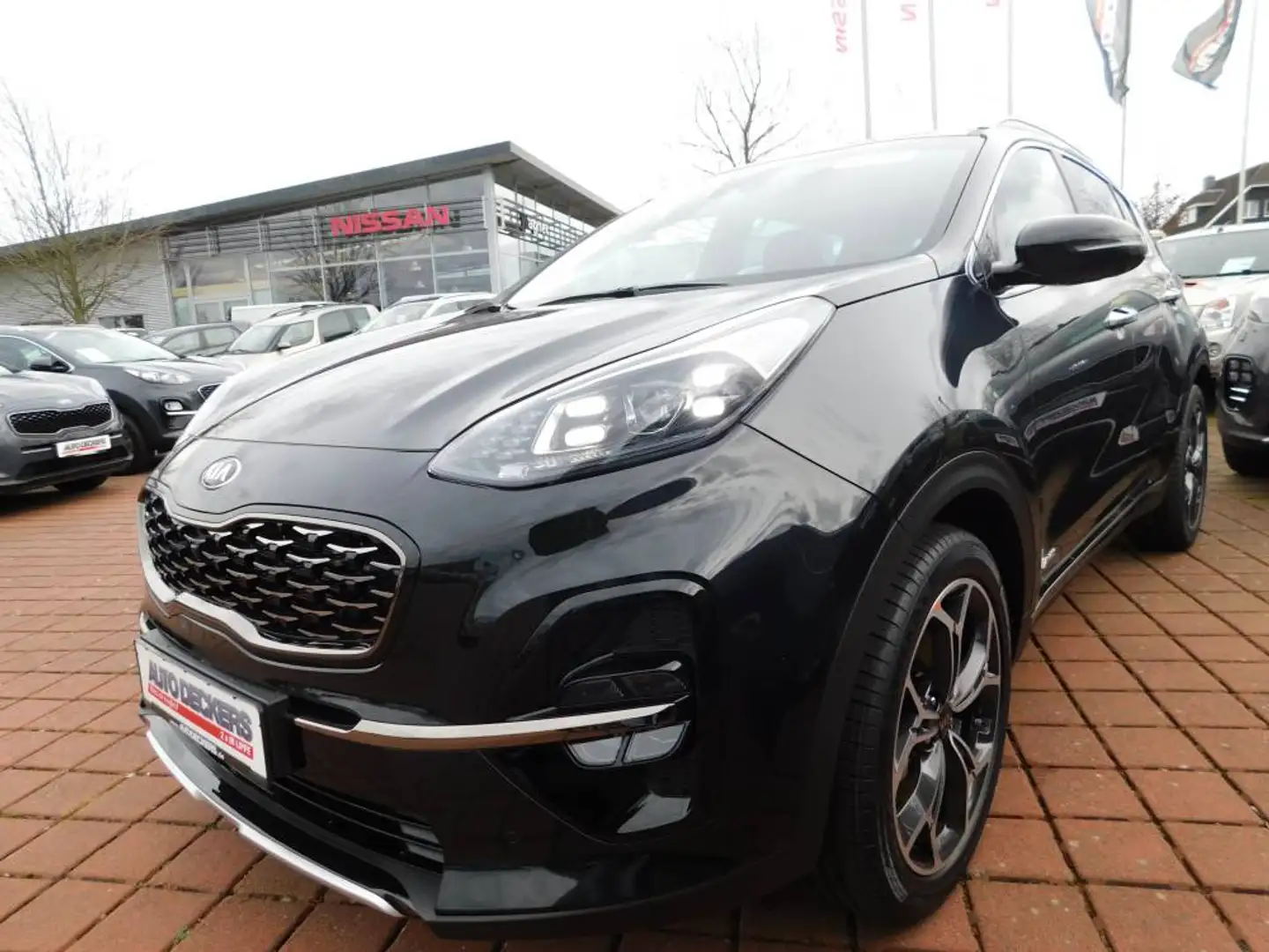 Kia Sportage 1.6 CRDi AWD GT LINE Noir - 1