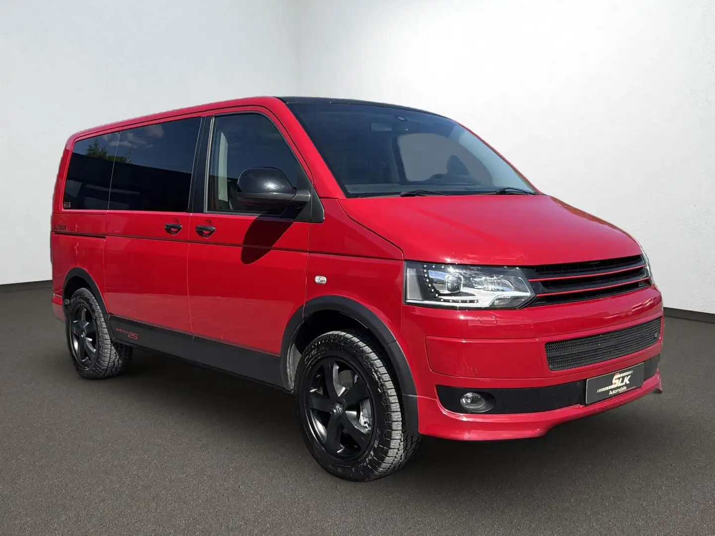 Volkswagen T5 Multivan Highline Edition25 StHz Leder Xenon Rot - 2