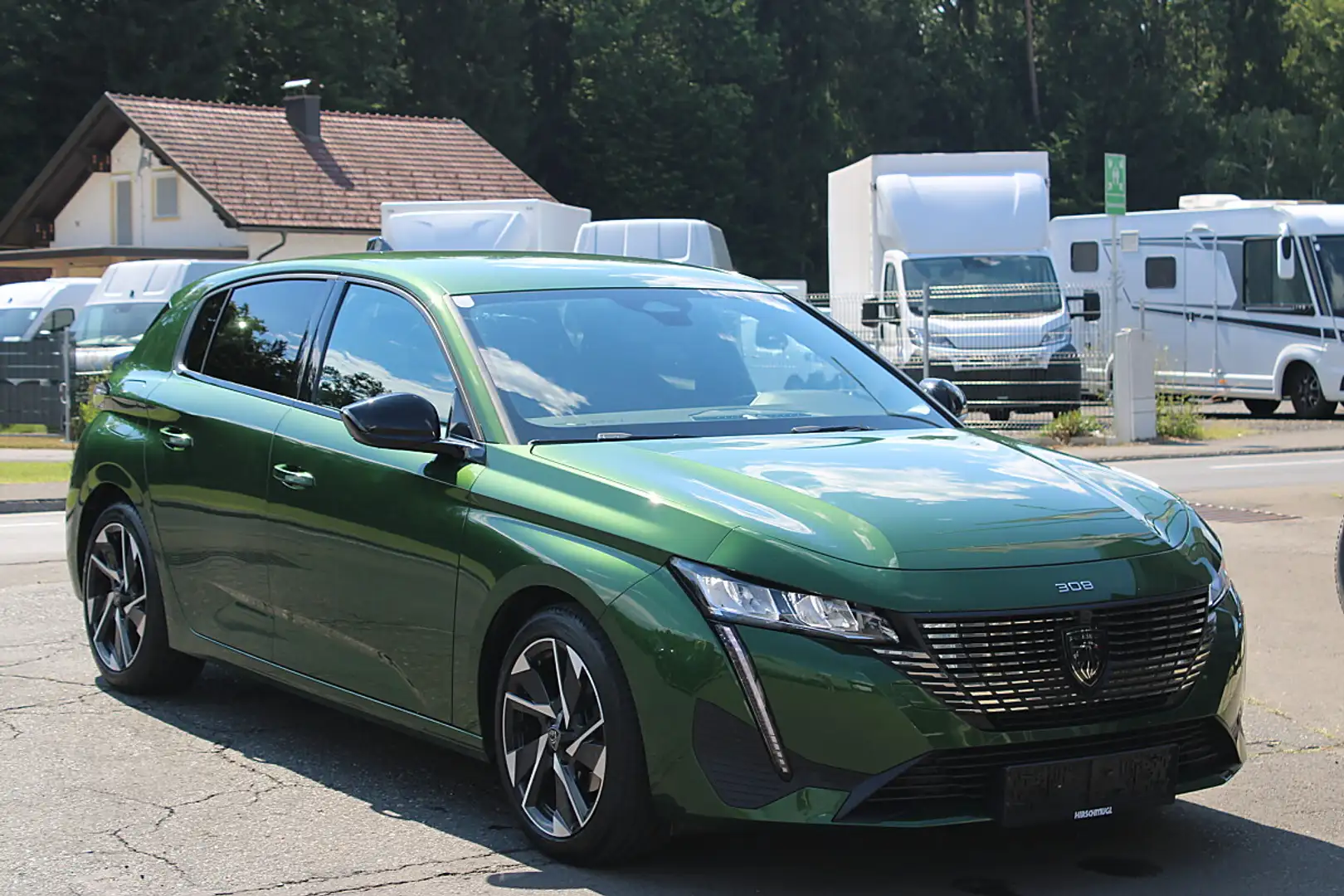 Peugeot 308 PureTech 130 S&S EAT8 Allure Pack Grün - 1