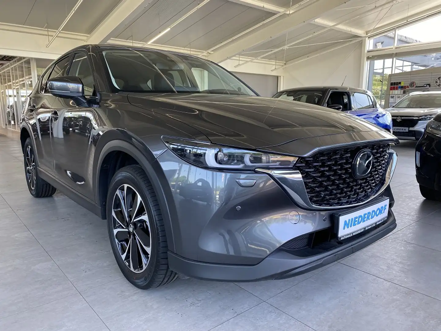 Mazda CX-5 2.5 AWD Exclusive-Line GSD NAVI KAM LEDER AUTOM. Grau - 1