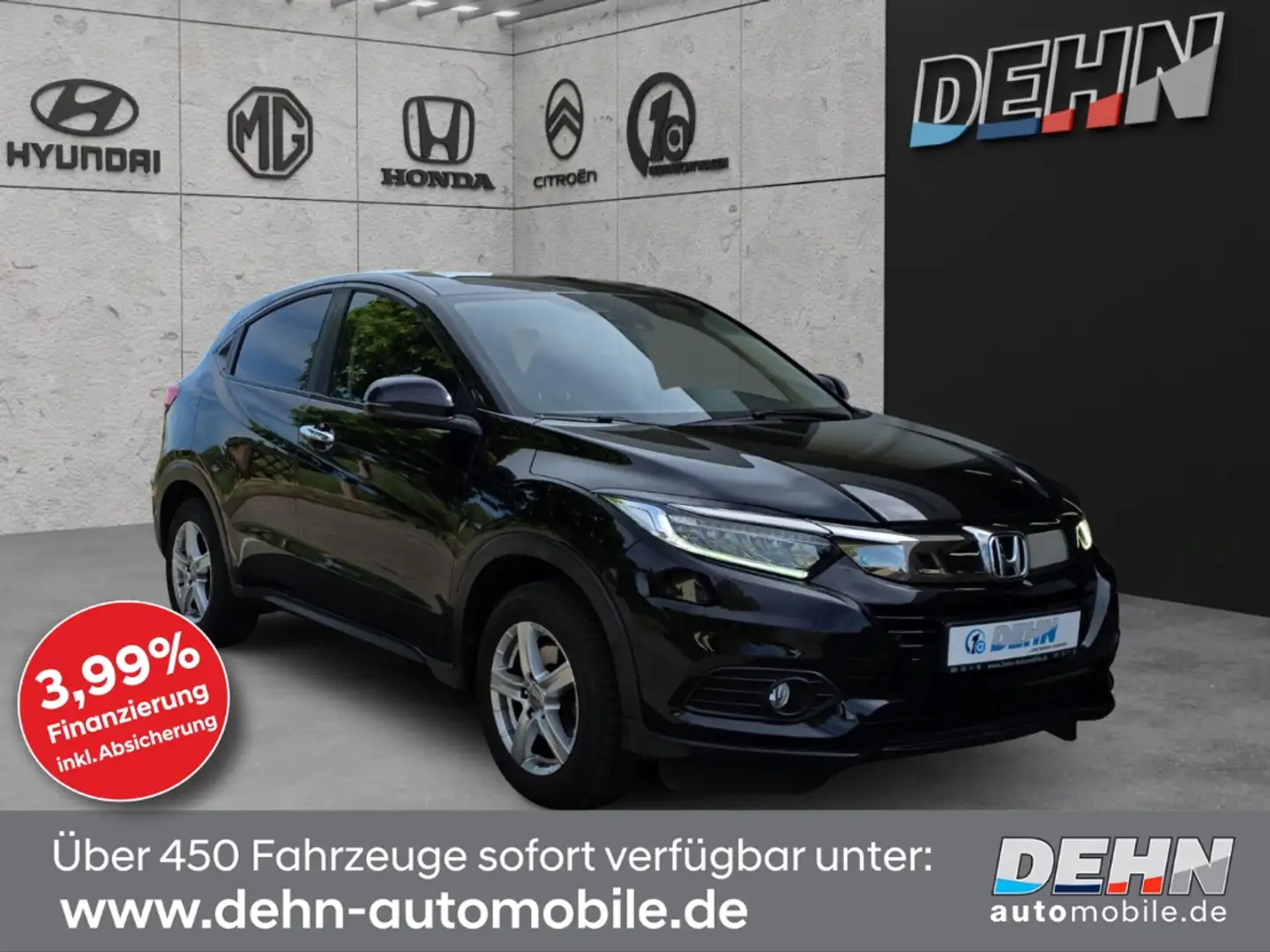 Honda HR-V 1.5 i-VTEC CVT Elegance Facelift LED NAVi Чёрный - 1