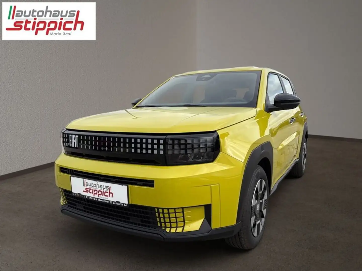 Fiat Grande Panda 1.2 eDCT 74 kW Icon Geel - 1
