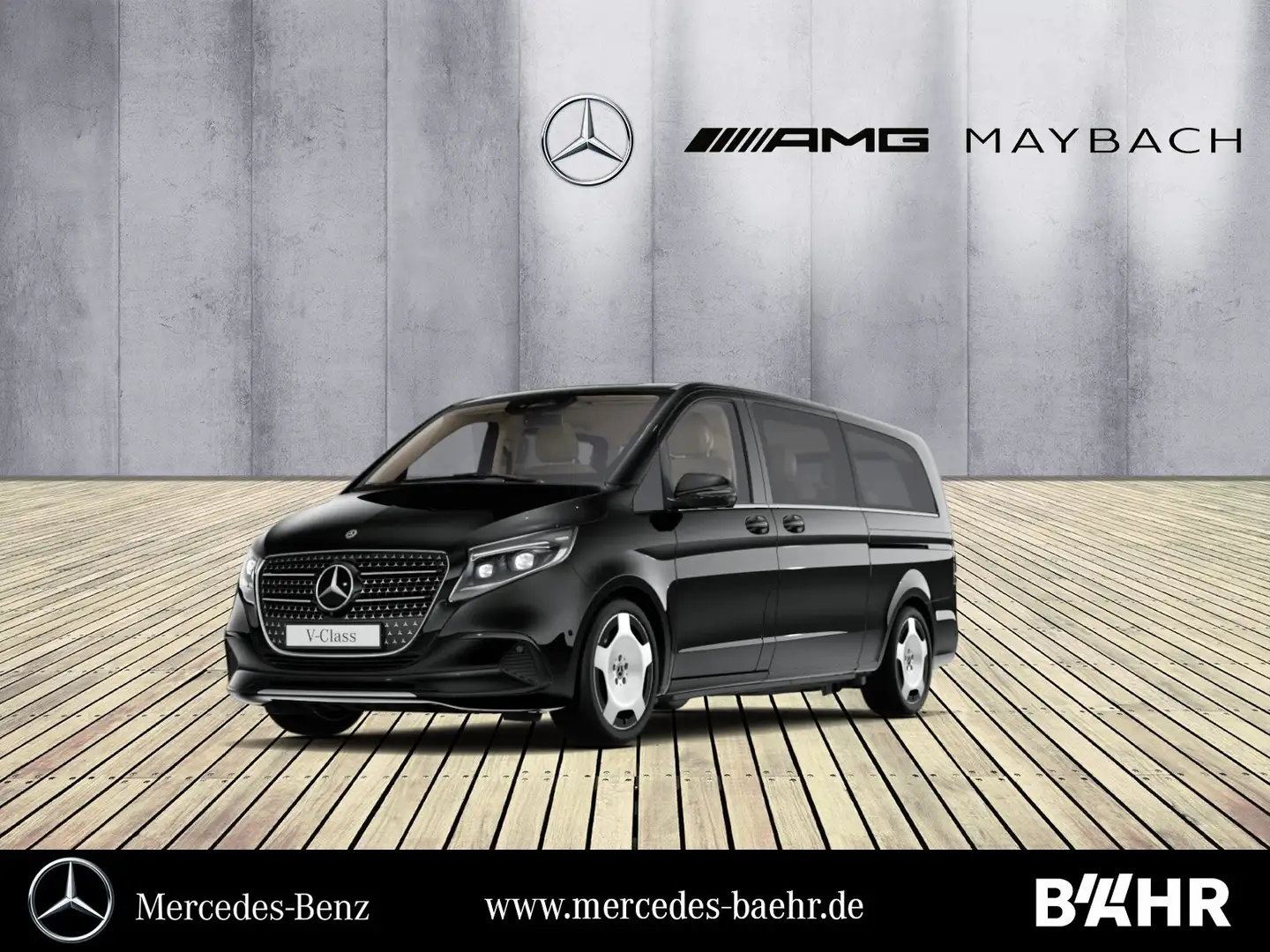 Mercedes-Benz V 300 V 300 d Extralang Avantgarde/MBUX/LED/Distronic Schwarz - 1