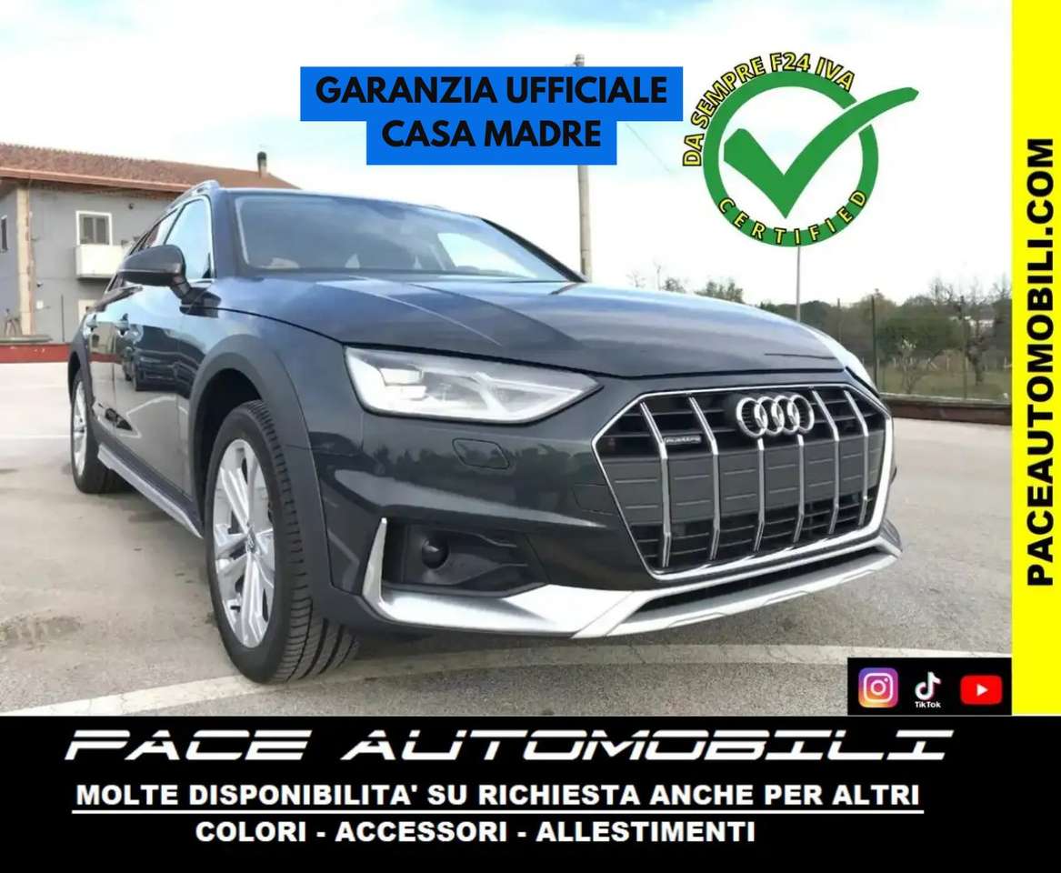 Audi A4 allroad 40D/QUATTRO/LED/FORNIAMO F24 IVA PAGATA