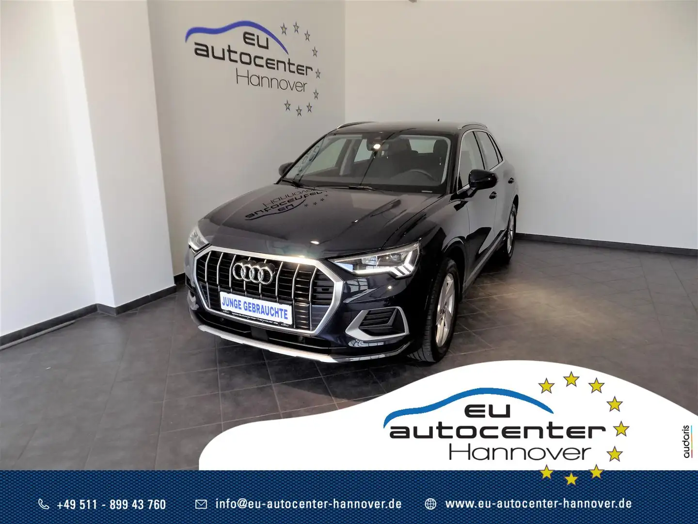 Audi Q3 35 TDI Advanced RFK APS Tempom. dyn.Blinklicht Blau - 1