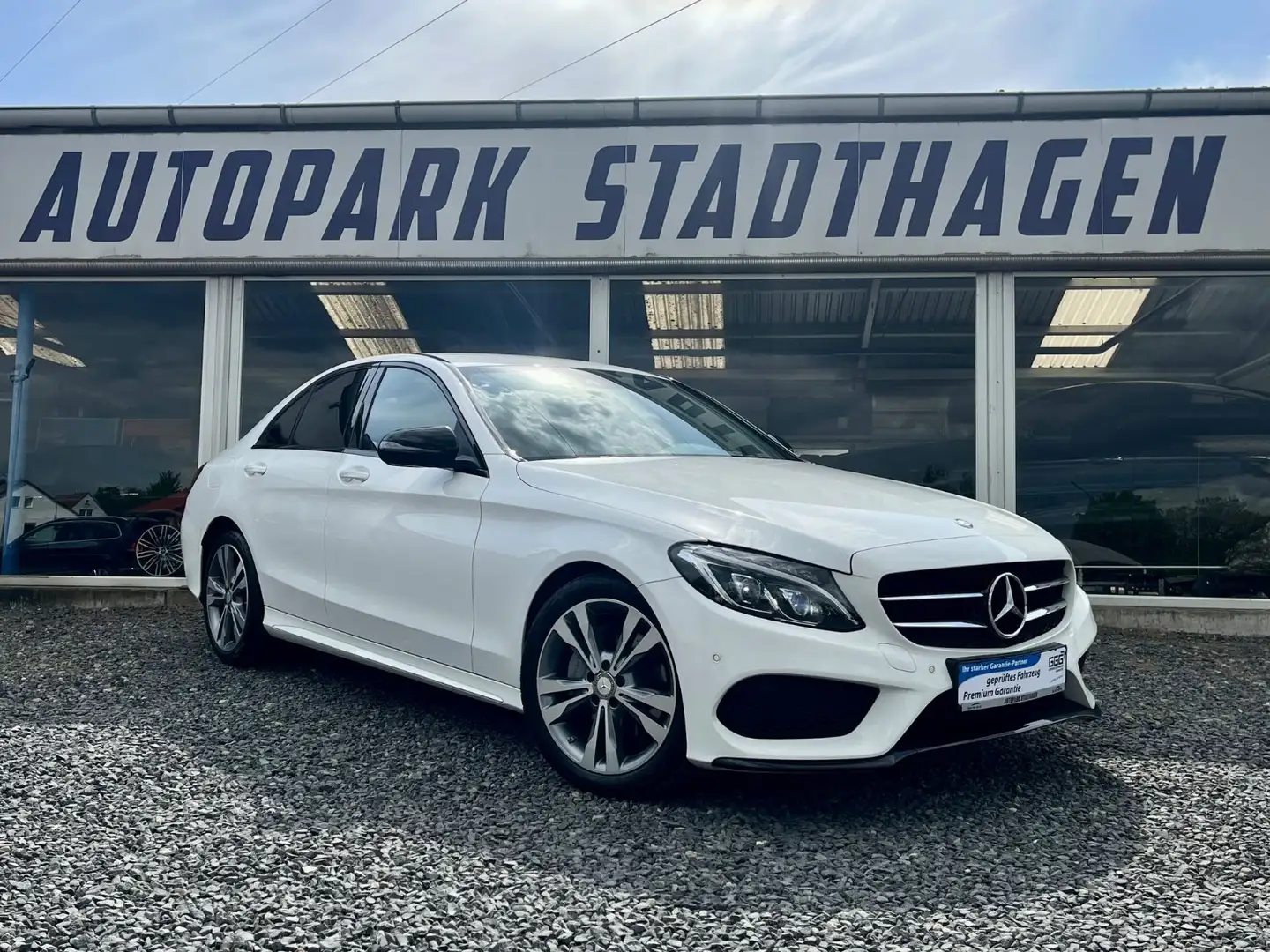 Mercedes-Benz C 200 Limousine 9G AMG-LINE NIGHT-PAKET/LED/TEMP Blanco - 1