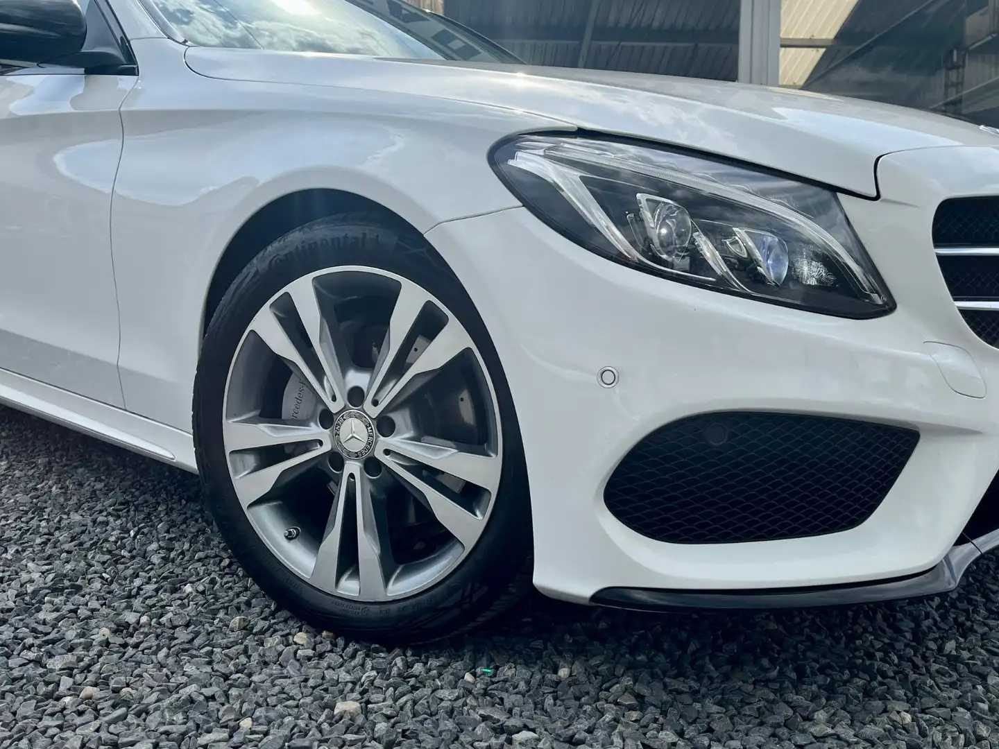Mercedes-Benz C 200 Limousine 9G AMG-LINE NIGHT-PAKET/LED/TEMP Blanco - 2