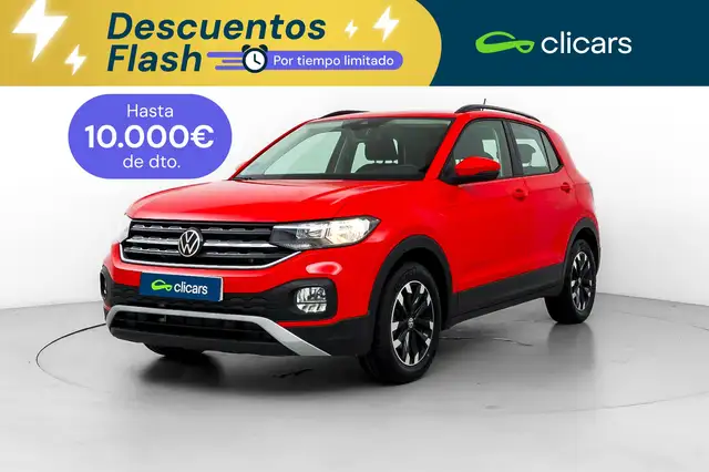 2021 Volkswagen T-Cross in Red for sale