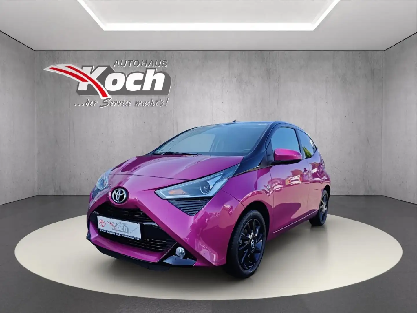 Toyota Aygo x-cite Paars - 1