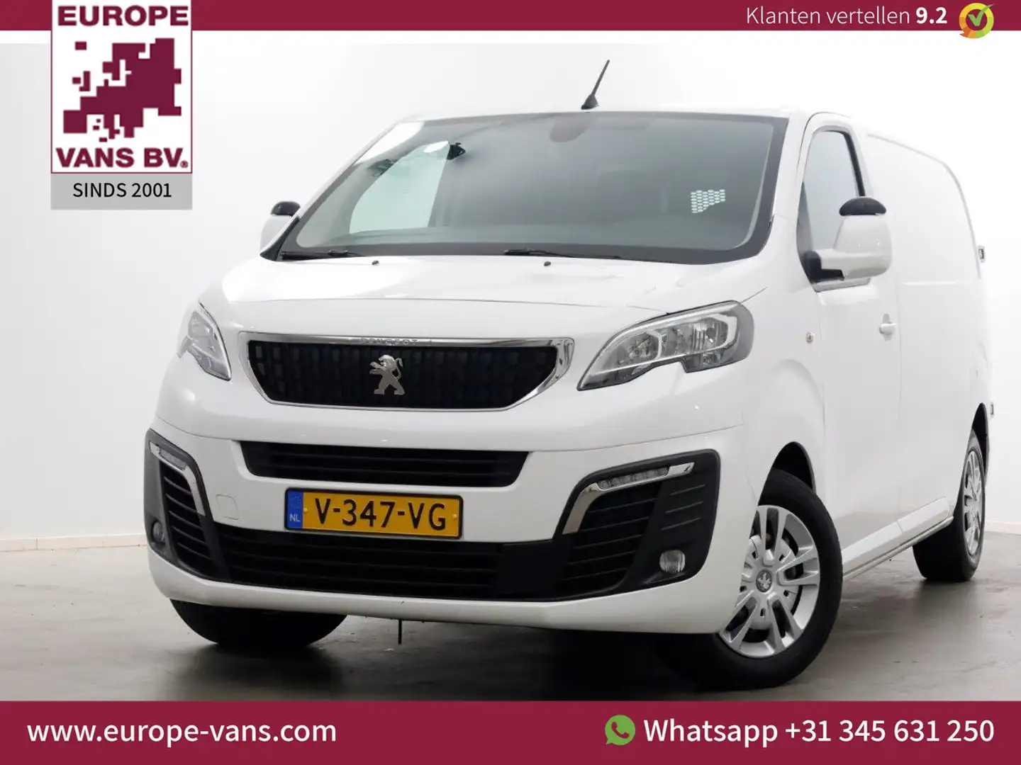 Peugeot Expert 2.0 BlueHDI 180pk E6 Automaat M Premium Pack Airco Wit - 1