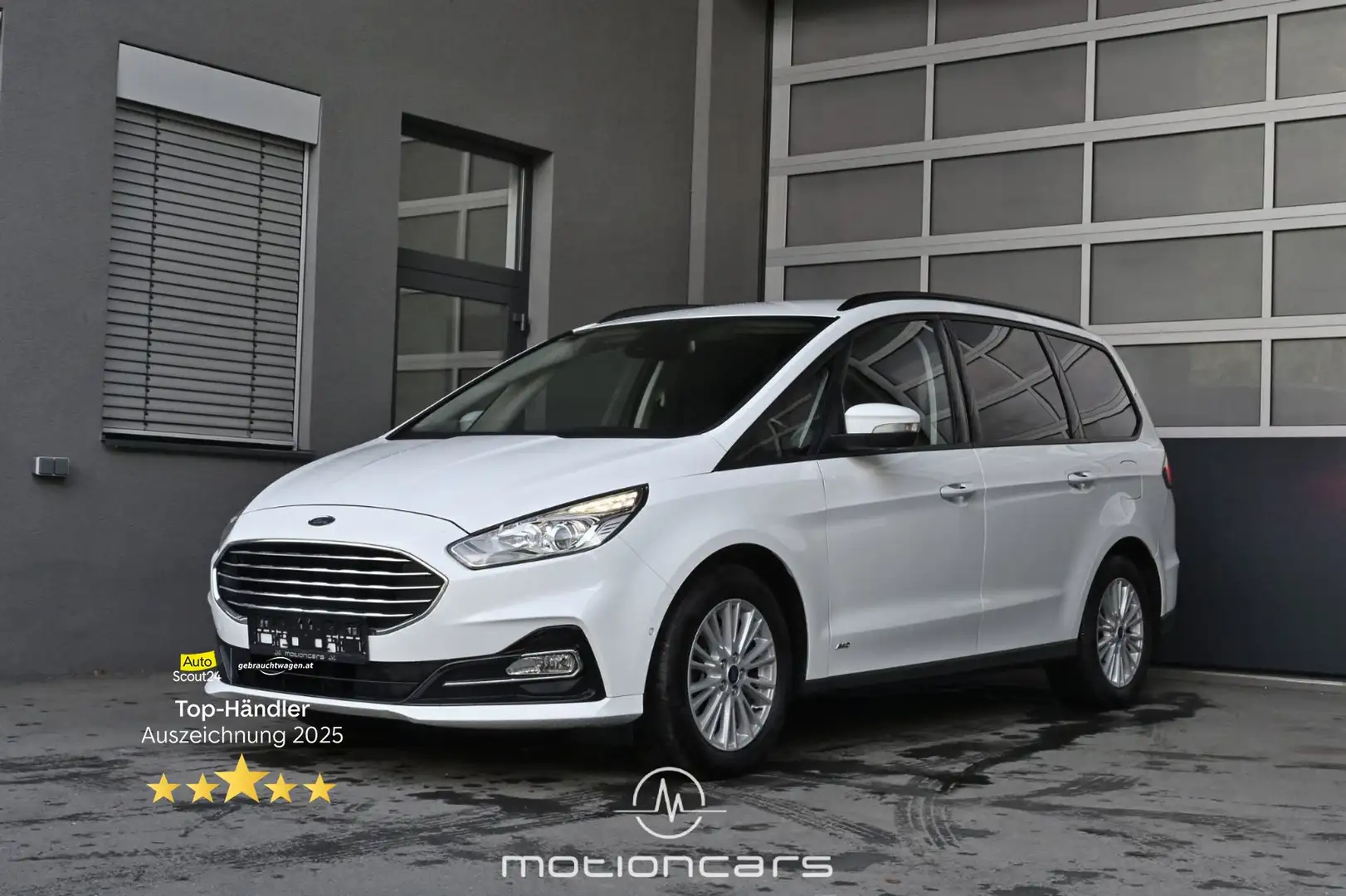 Ford Galaxy 2.0 EcoBlue Trend AWD Start/Stopp 7-Sitzer Picker Weiß - 1