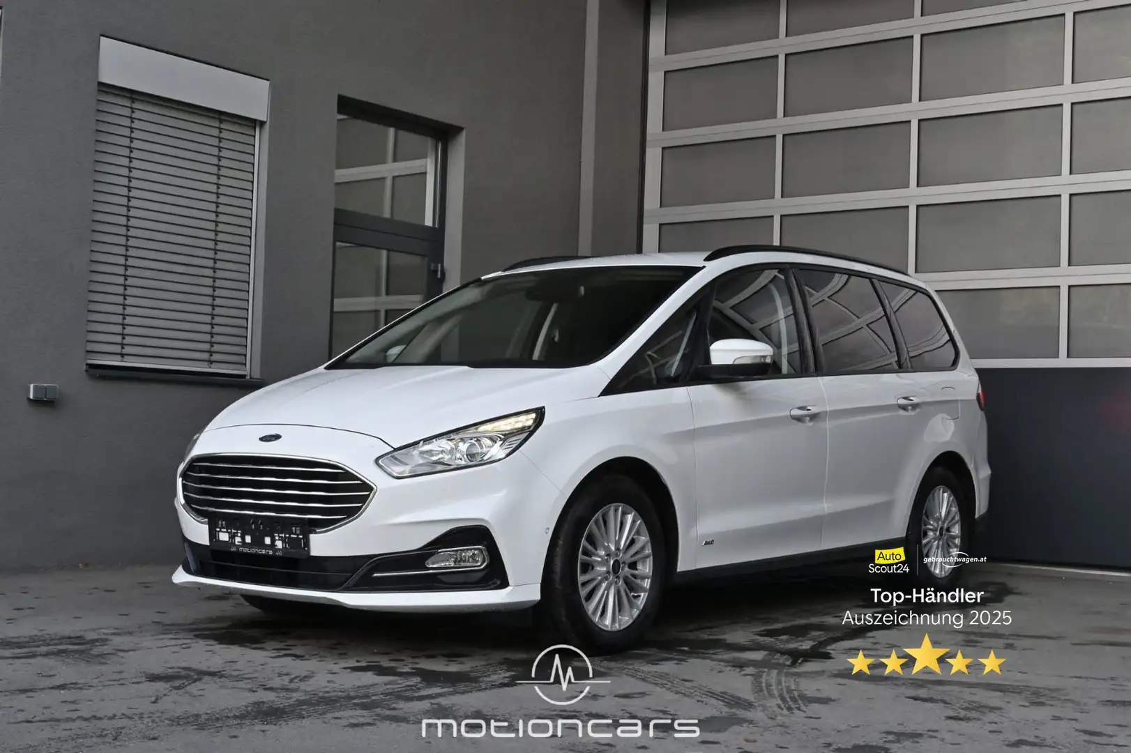 Ford Galaxy 2.0 EcoBlue Trend AWD Start/Stopp 7-Sitzer Picker Weiß - 1