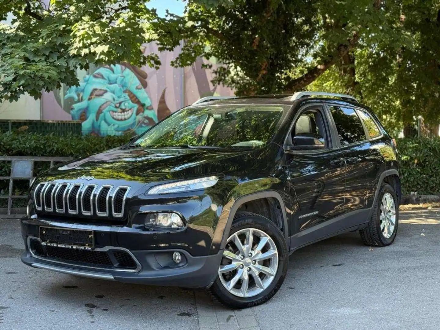 Jeep Cherokee 4x4 Automatique Noir - 1
