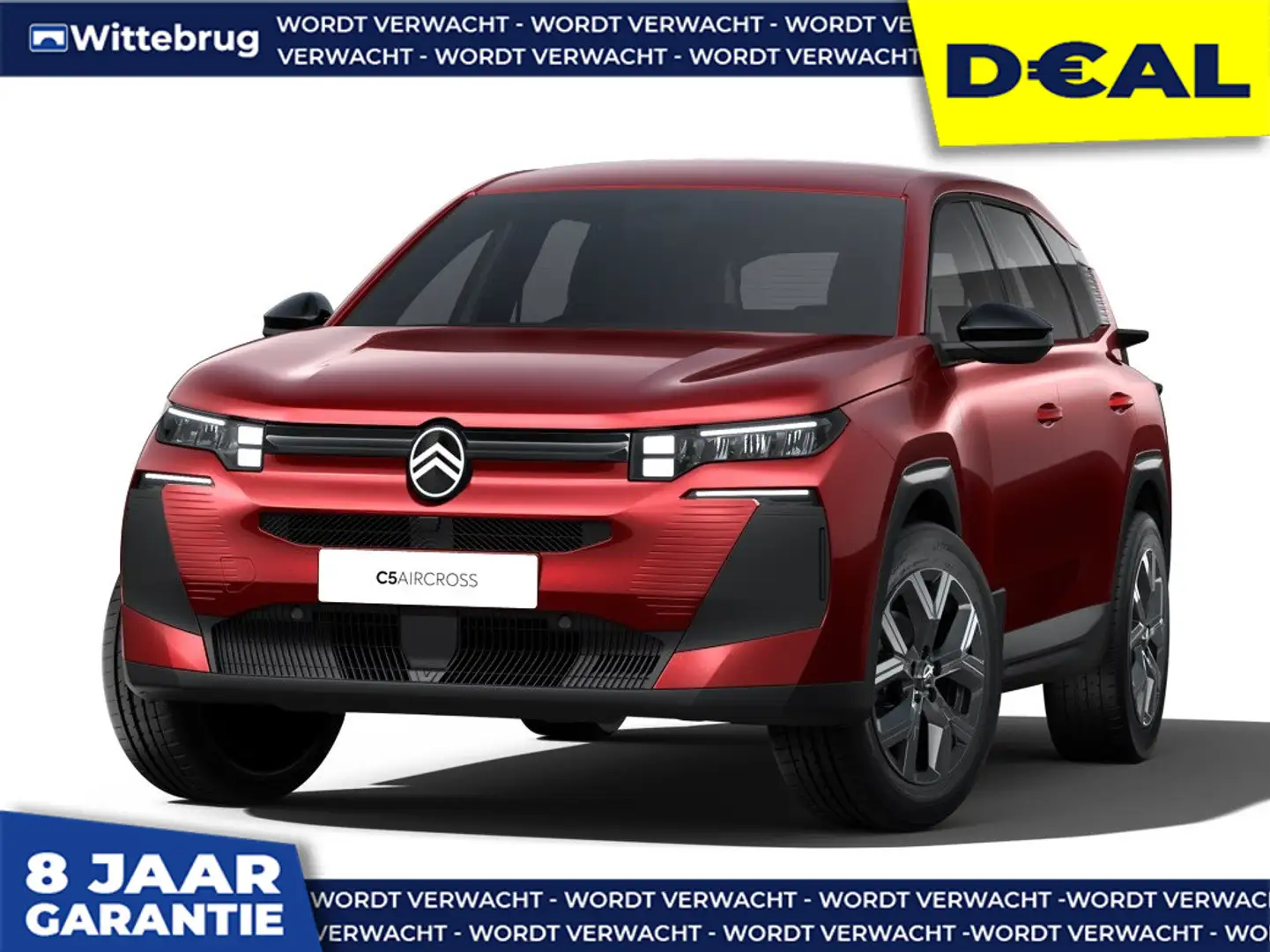 Citroen C5 Aircross 1.2 Hybrid 145 You NIEUWE MODEL - NU TE BESTELLEN Rood - 1